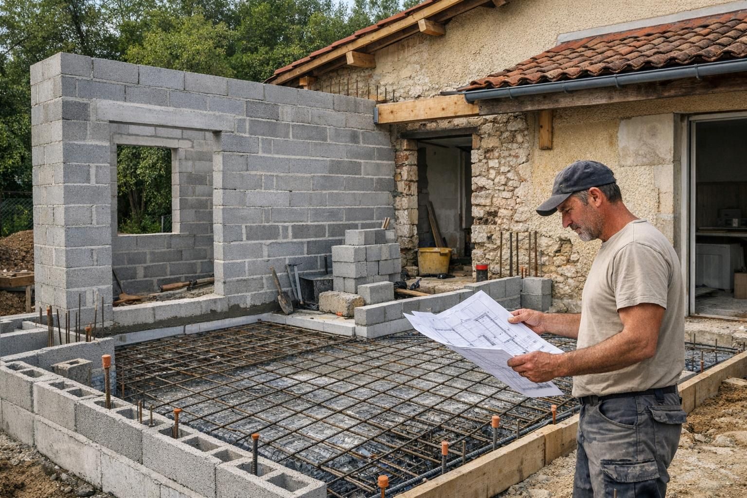 Devis d'extension de maison : le guide du maçon