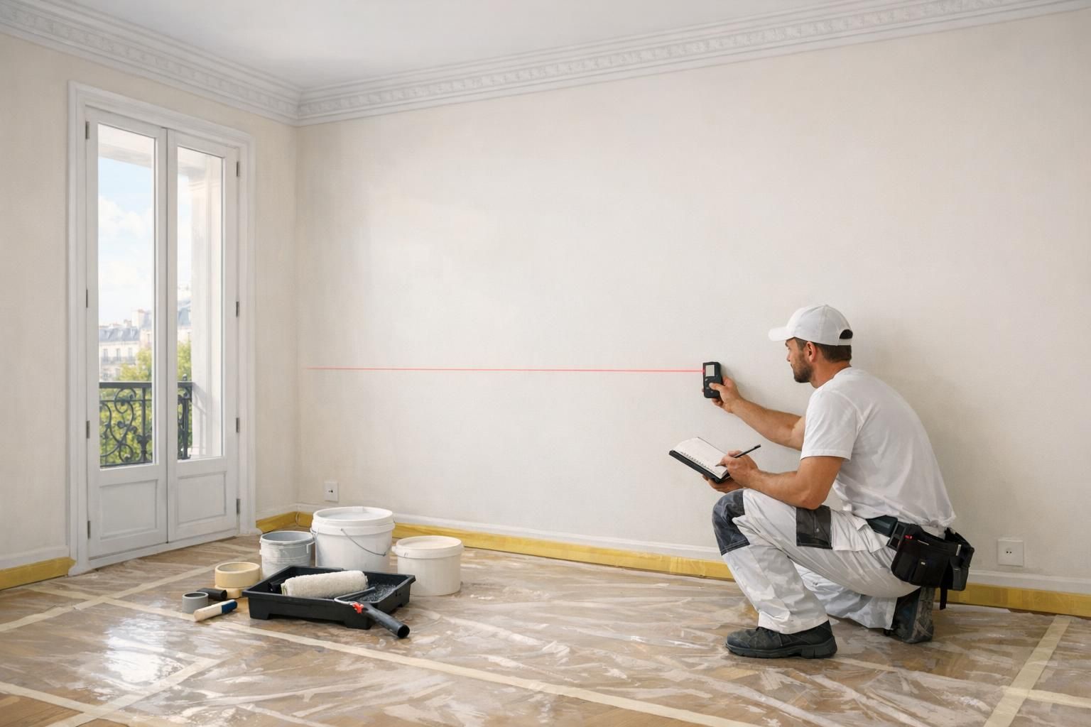 Devis de peinture intérieure : le guide du métreur