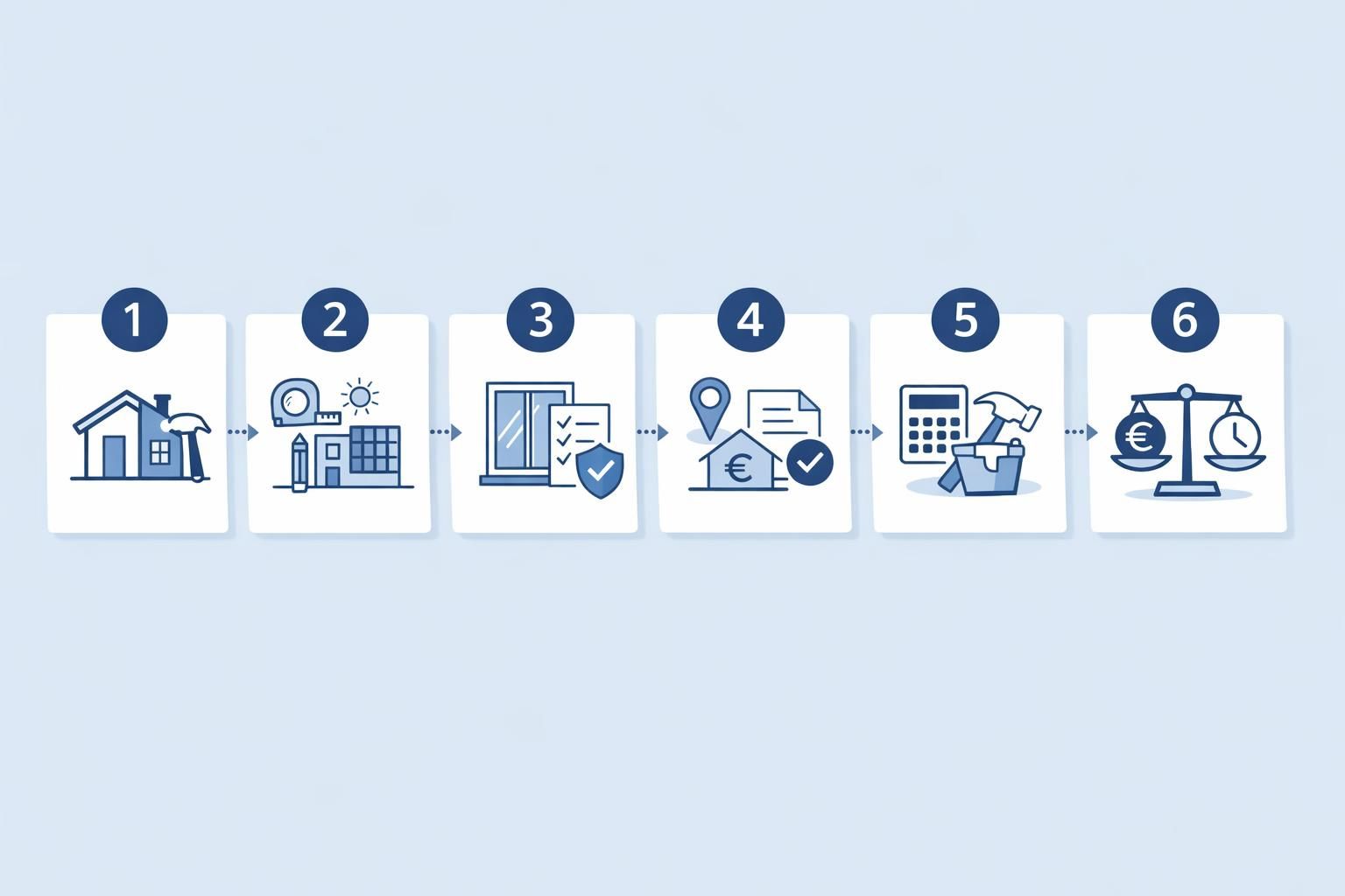 Processus — Fenêtres PVC, alu ou bois : comment choisir et chiffrer