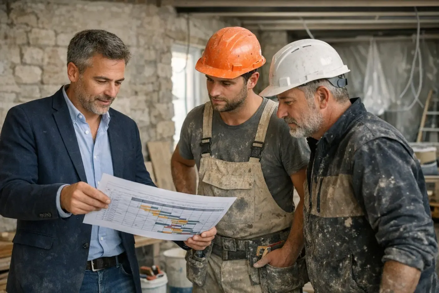 Planning de chantier : organiser vos équipes sans chevauchement avec un modèle Excel simple