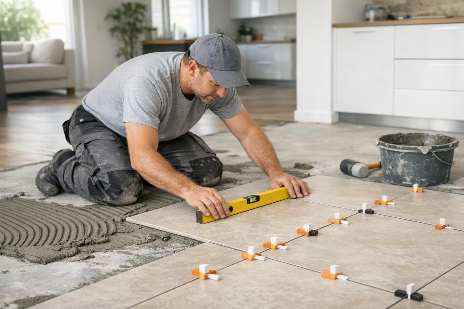 Prix pose carrelage au m² : éléments à intégrer au devis