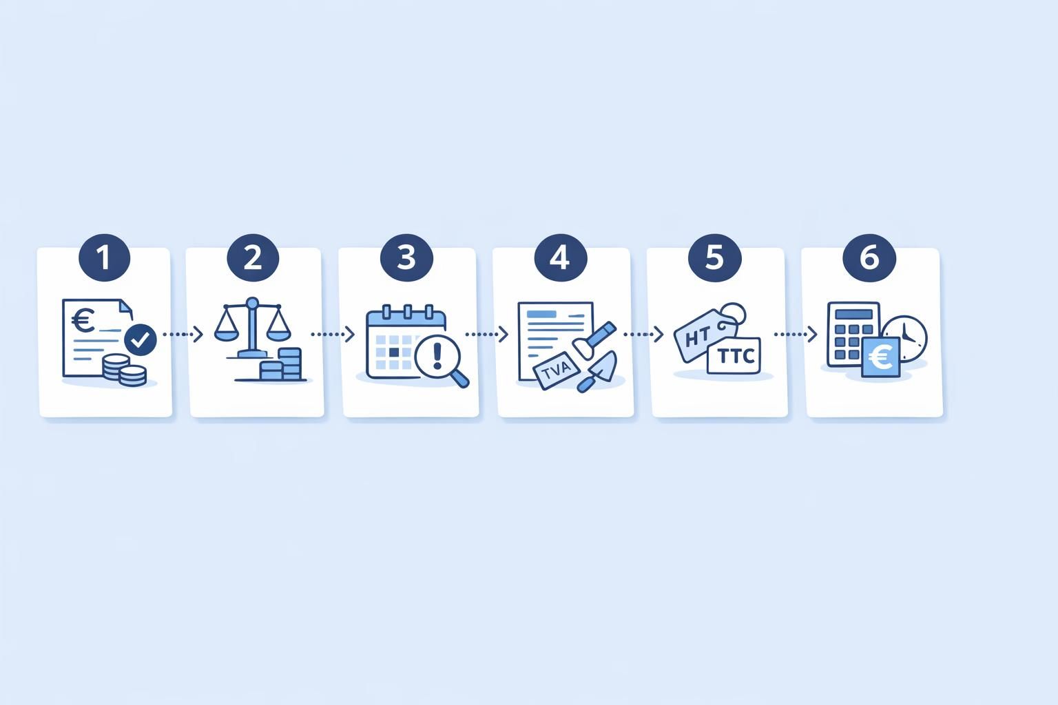 Processus — TVA de l'auto-entrepreneur artisan : seuils et obligations 2026