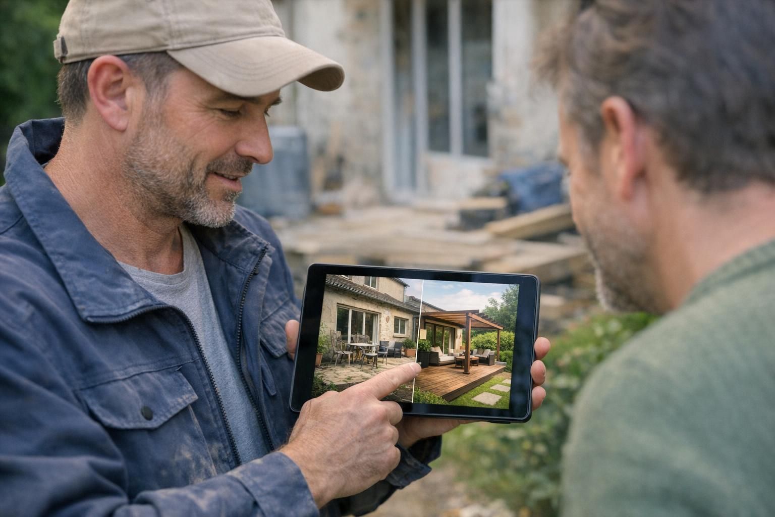 Rendu avant après IA travaux : faites voir le projet avant de le vendre